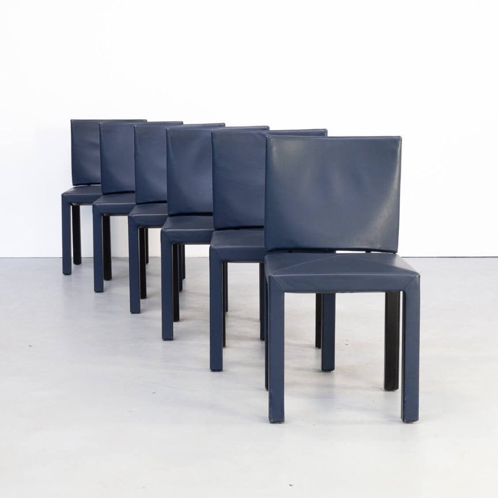 Ensemble de 6 chaises | Arcadia | B&B Italia | Paolo Piva, Enlèvement, Utilisé, Matériaux autres