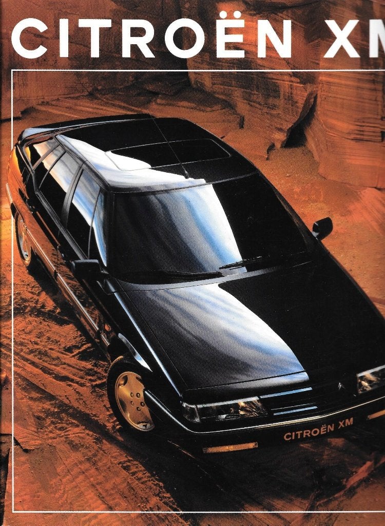 CITROËN XM,  1993, Livres, Autos | Brochures & Magazines, Enlèvement ou Envoi, Citroën