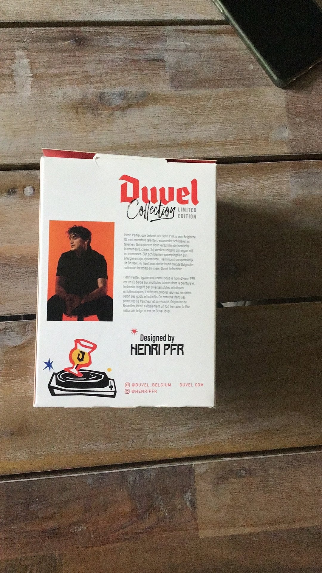 Verre Duvel-HENRI PFR, Collections, Enlèvement ou Envoi