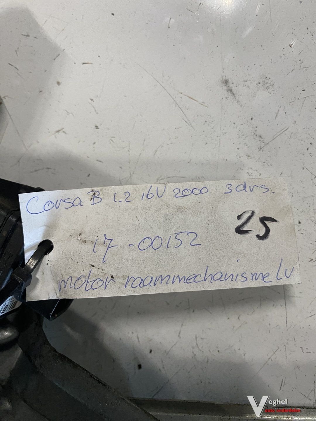 Opel Corsa B 2000 Elektr  Raammmechanisme Linksvoor of Recht, -, Utilisé, -, -