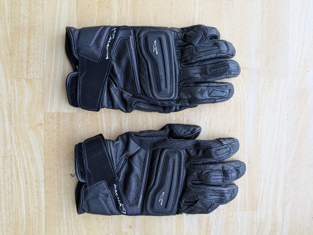 Macna Zomer Motorhandschoenen – Zwart – Maat XL (10), Motoren, Ophalen, Heren, Handschoenen, Tweedehands