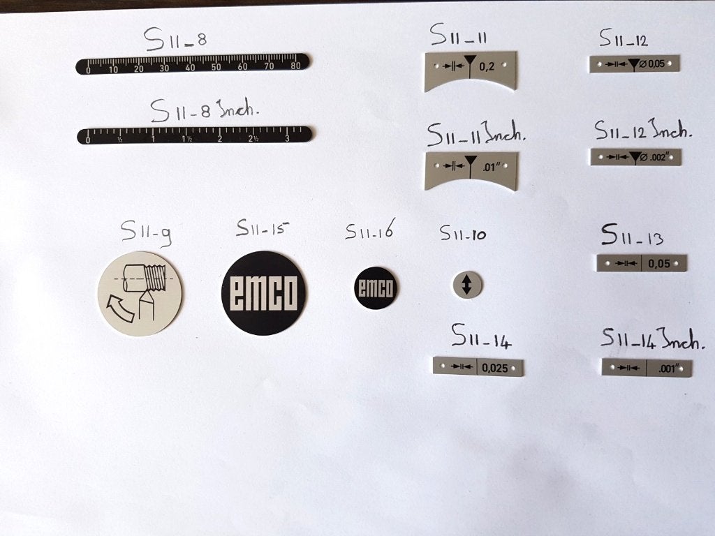 Rotate- Emco Machine Symbole, nouvelle reproduction, NL, Enlèvement ou Envoi, Neuf