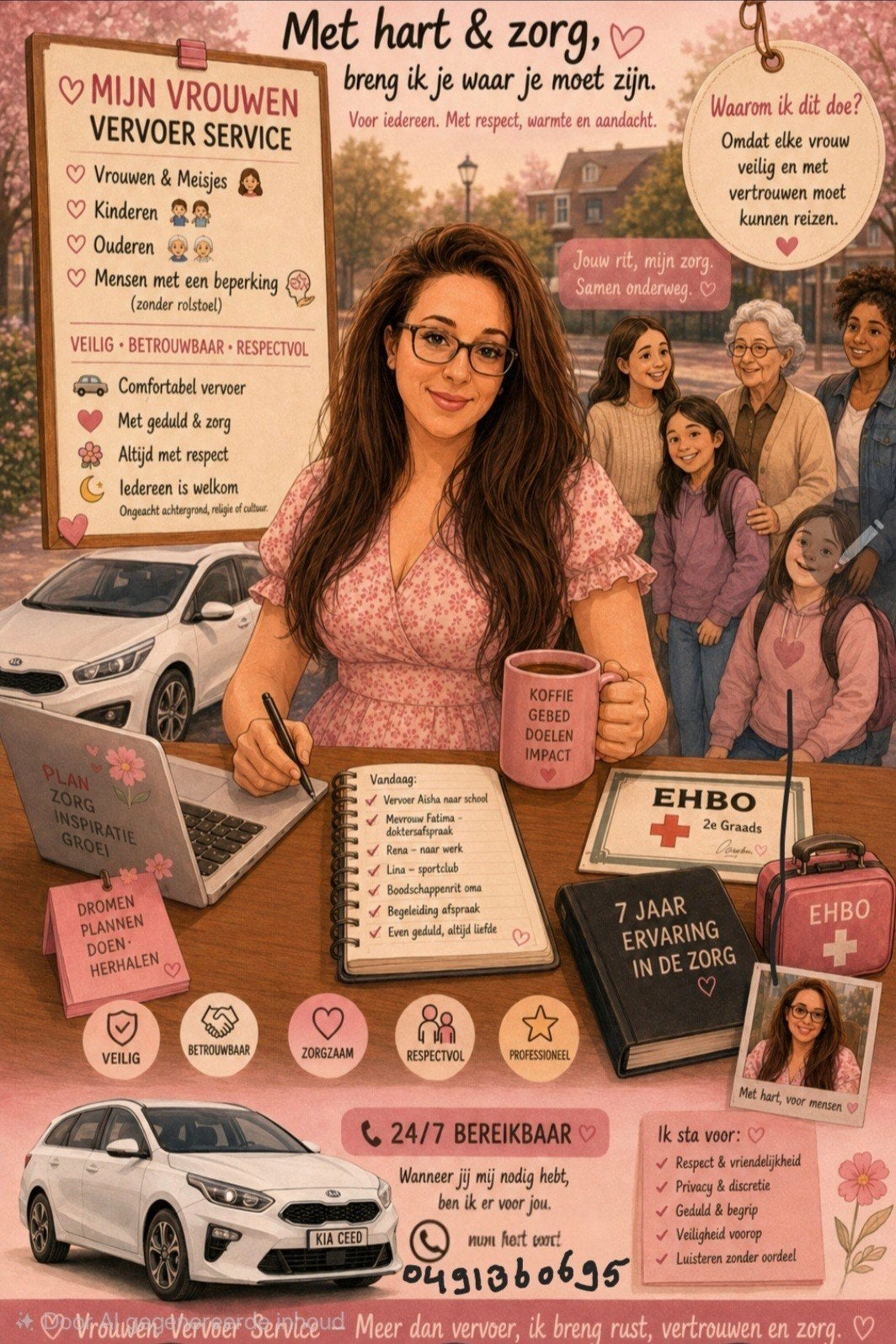 goedkoop vervoer aangeboden!, Trois personnes ou plus, Plusieurs jours