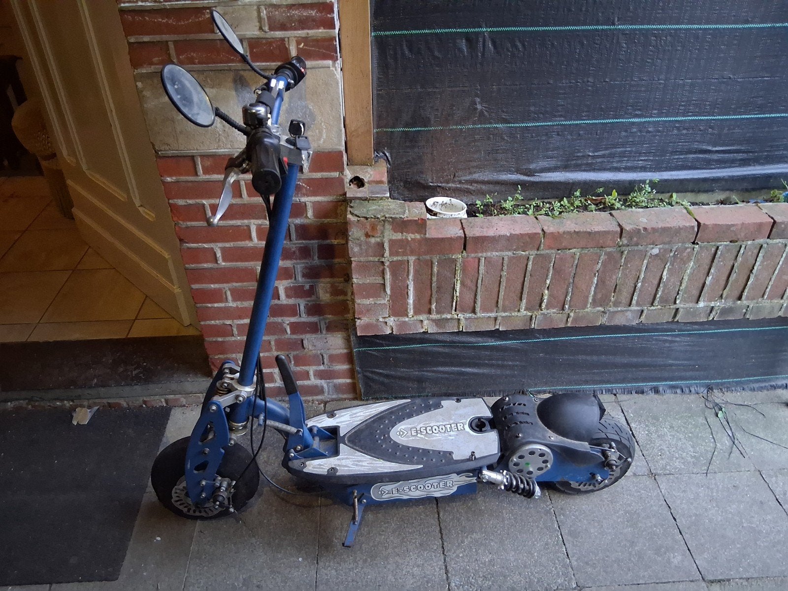 E scooter step, Ophalen