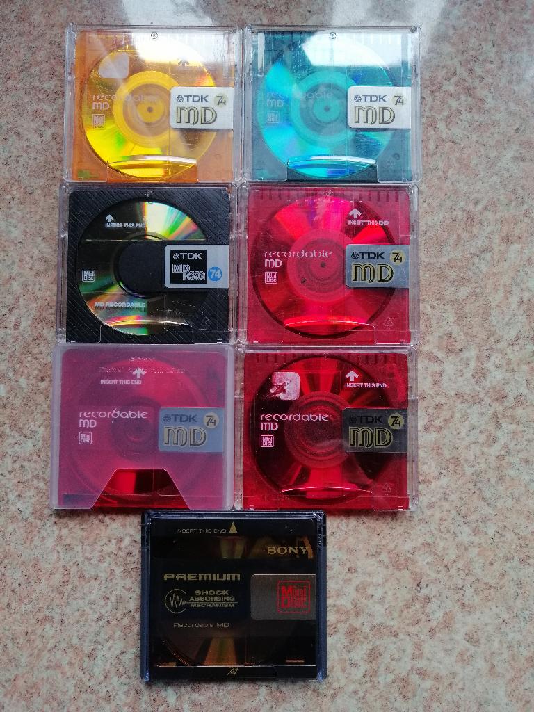 md recorder, Audio, Tv en Foto, Walkmans, Discmans en Minidiscspelers, Ophalen, Minidisc-recorder