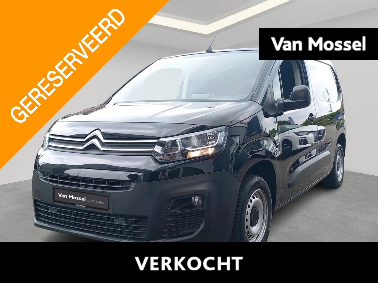 Citroën Berlingo L1 1.6 BlueHDi 100 MAN Club, Auto's, Voorwielaandrijving, 4 deurs, Stof, 4 cilinders