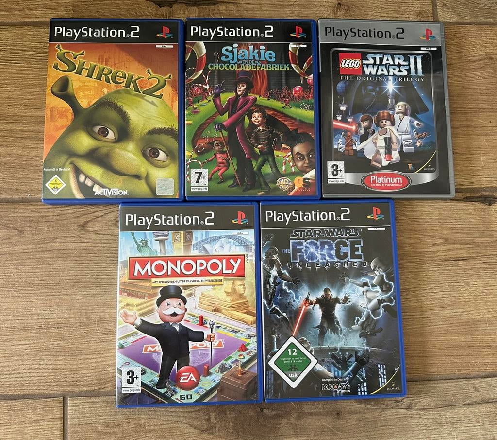 Ps2 games, Ophalen of Verzenden, Gebruikt