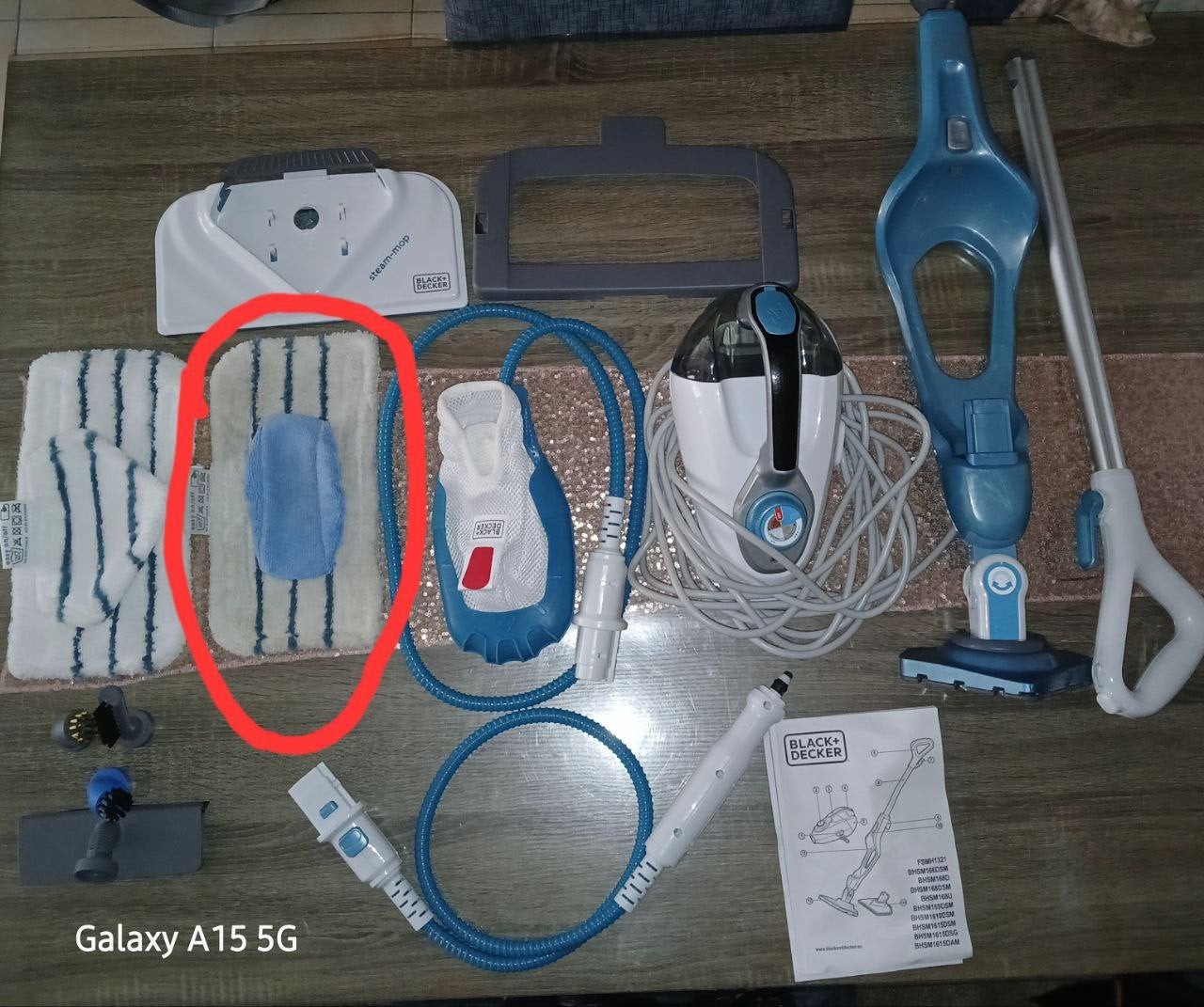 stoomreiniger Black and Decker, Ophalen of Verzenden, Zo goed als nieuw, Stoomreiniger