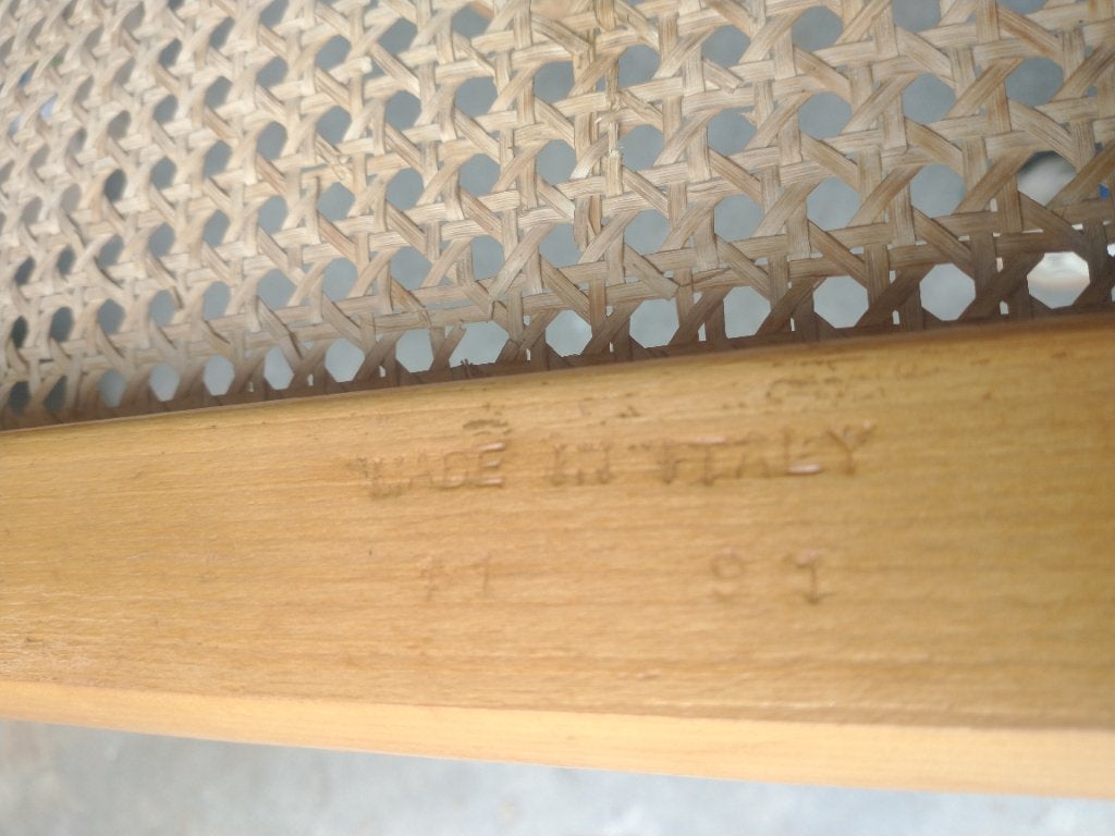 Chaise design made in Italy, Maison & Meubles, Enlèvement, Utilisé, Métal, Une