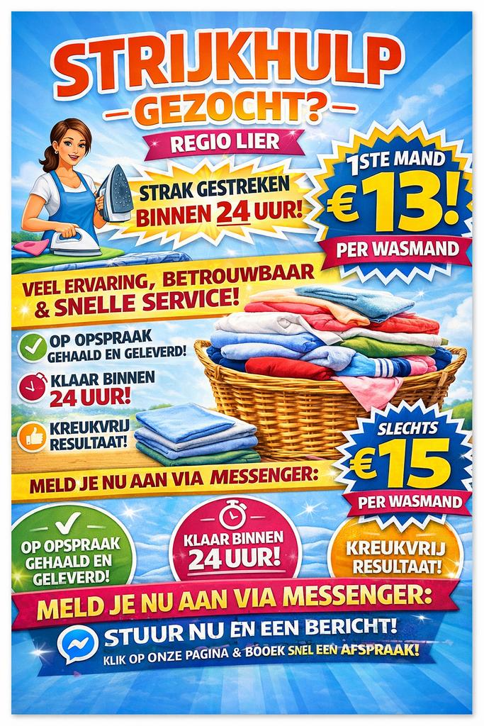 Strijkhulp, Ophalen