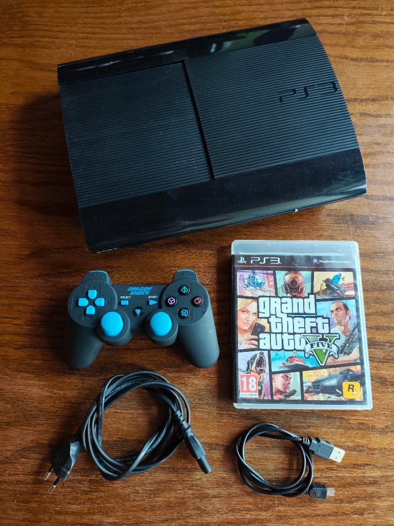 PS3 complète avec manette et 1 jeux, Enlèvement ou Envoi