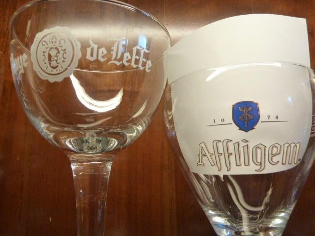 20 verres d'Abbaye, d'Aulne, Rochefort, La Trappe, Leffe +++, Collections, Enlèvement ou Envoi, Comme neuf, Verre à bière
