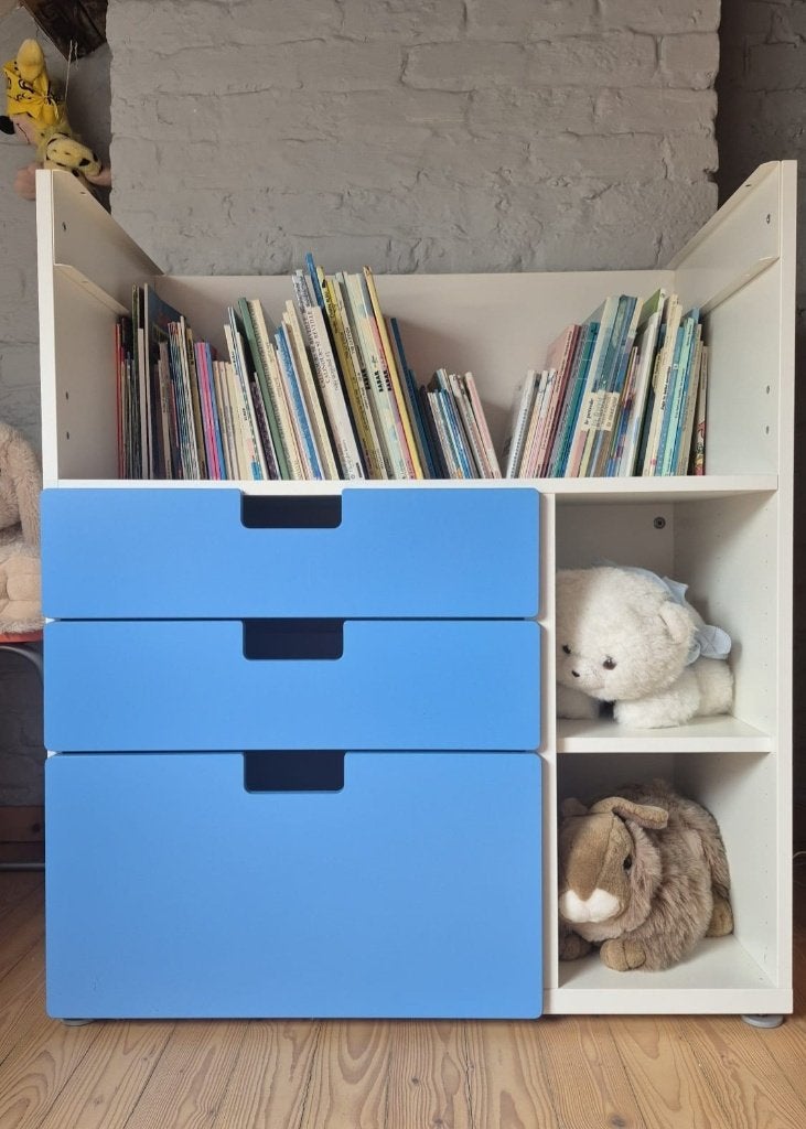 babykamermeubels - IKEA SMASTAD -, Kinderen en Baby's, Ophalen, 70 cm of meer, Zo goed als nieuw, 75 tot 100 cm