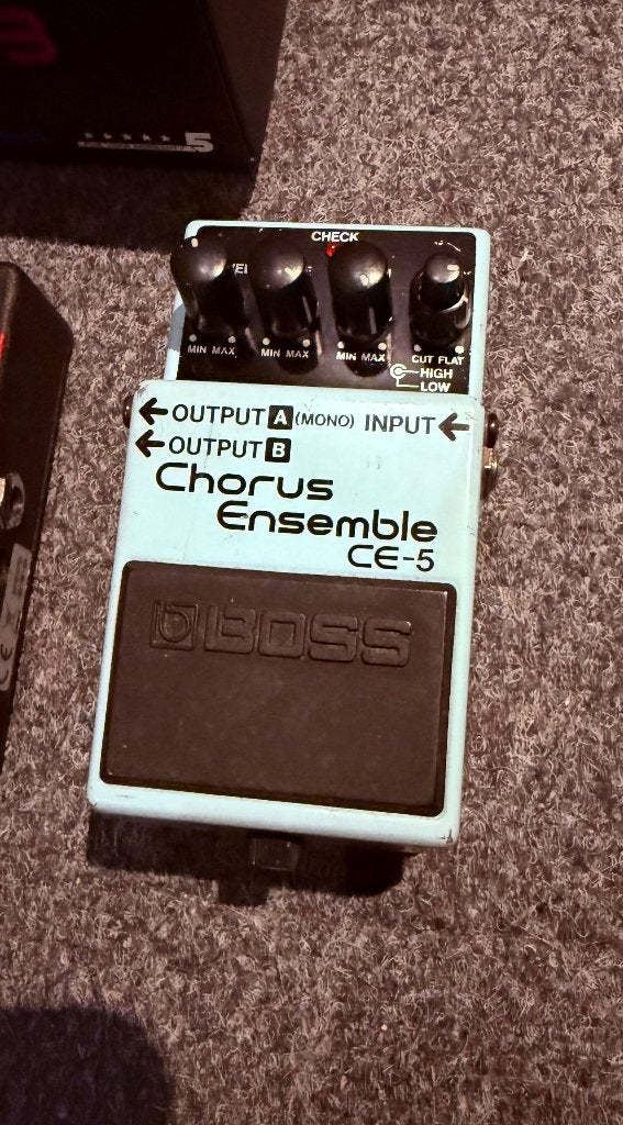 Boss ce-5 blue label TE KOOP!, Musique & Instruments, Effets, Enlèvement ou Envoi, Utilisé, Chorus