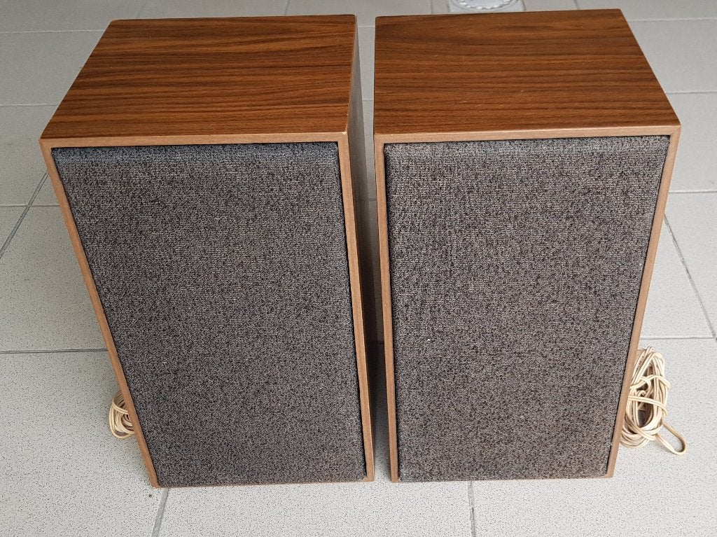 Vintage Grundig HiFi-Box 306a, Stereo speakers, Zo goed als nieuw, Minder dan 60 watt, Ophalen