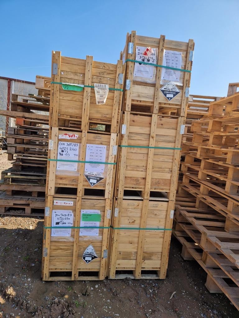 Houten kisten / bakken, Doe-het-zelf en Bouw, Kratten en Dozen, Ophalen, 100 cm of meer, 60 cm of meer, Bak of Kist