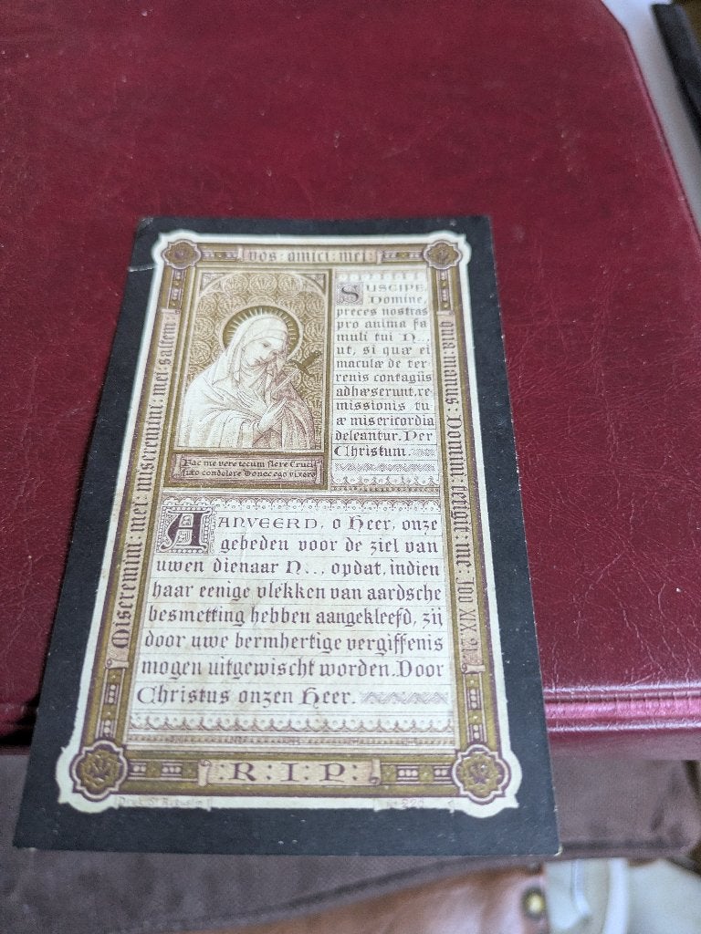 Dp Jacobus defraeye, Ophalen of Verzenden, Bidprentje