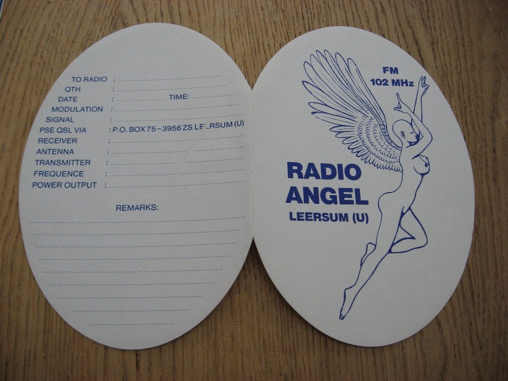 Radio Angel Leersum Sticker, Verzamelen, Ophalen of Verzenden, Nieuw, Overige typen
