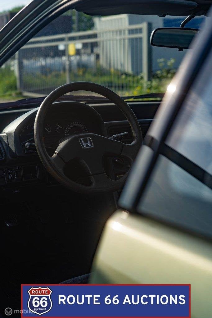 Honda CR-X | 1991 | Route 66 Auctions, Auto's, Oldtimers, Zwart, Bedrijf, Handgeschakeld, Overige carrosserie