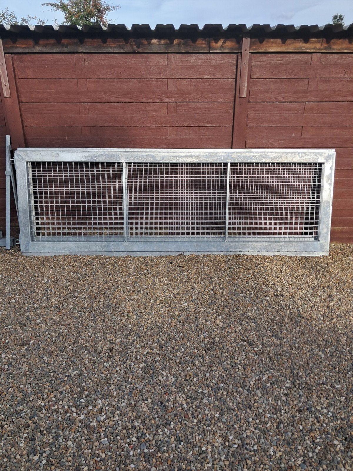 poort ( nieuw ) verzinkt ., Ophalen, 100 tot 150 cm, Nieuw, IJzer