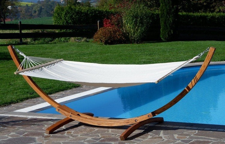 Hangmat met standaard XL 3.20 meter- Nieuw, Tuin en Terras, Ophalen of Verzenden, Nieuw, Binnen, Opvouwbaar