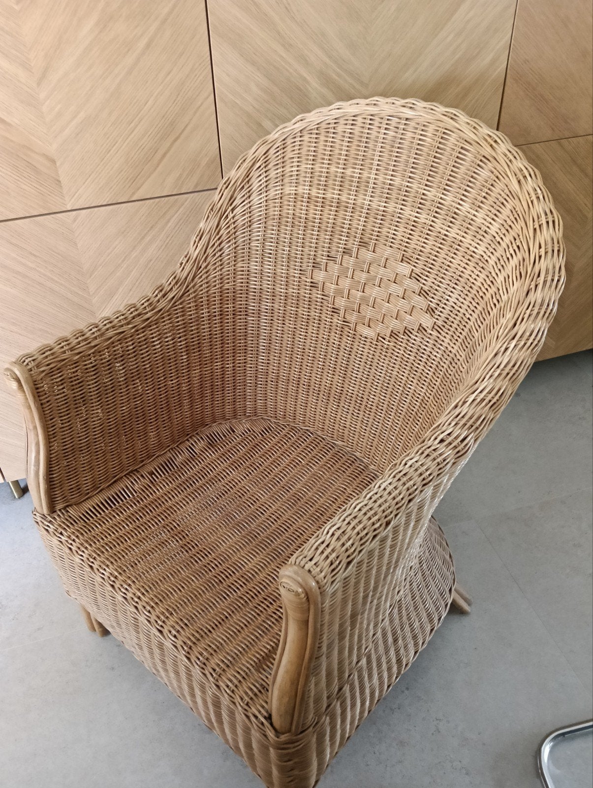 Rotan stoel, Ophalen, Zo goed als nieuw, Rotan