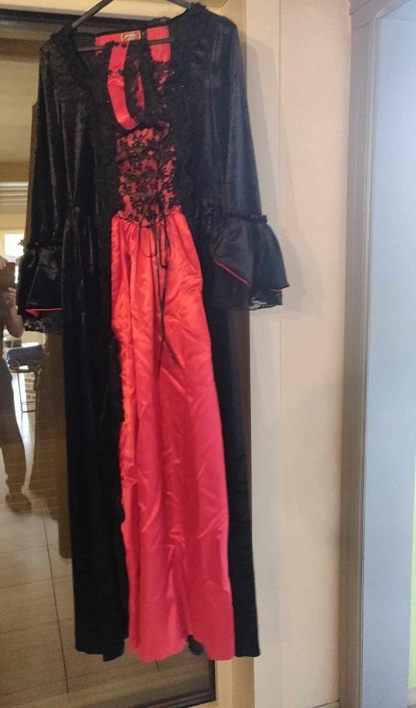 kleed voor halloween of verkleed feestje, Kleding | Dames, Carnavalskleding en Feestkleding, Ophalen of Verzenden, Zo goed als nieuw