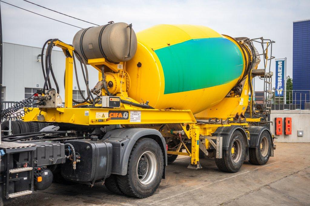 CIFA BETON MIXER/MALAXEUR/MISCHER10M3, Autos, Achat, Entreprise, Autres carburants, Remorques et Semi-remorques