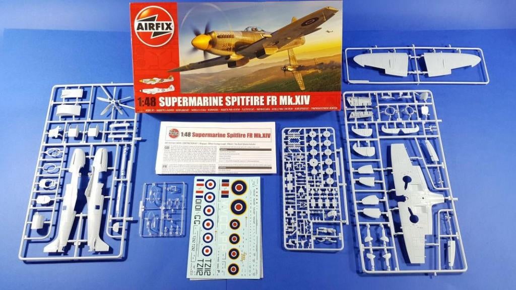 Airfix 1/48 Spitfire Mk XIV, Hobby en Vrije tijd, Overige merken, Nieuw, Ophalen of Verzenden, Groter dan 1:72