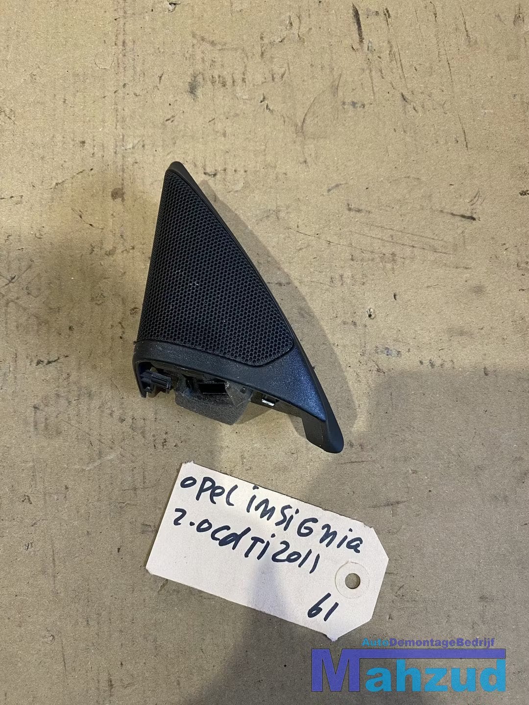 OPEL INSIGNIA A links voor deur speaker a stijl afdekkap, Opel Automobile GmbH, Opel, Bahnhofsplatz 1
65423  Russelsheim am Main, DE
