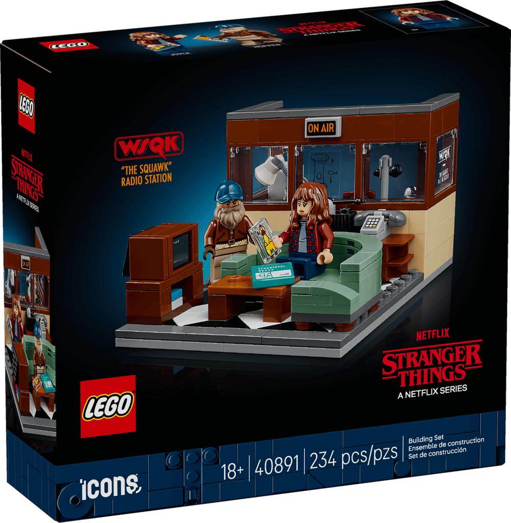 LEGO 40891 Stranger Things: WSQK Radio Station, Ophalen of Verzenden, Nieuw, Complete set, Lego