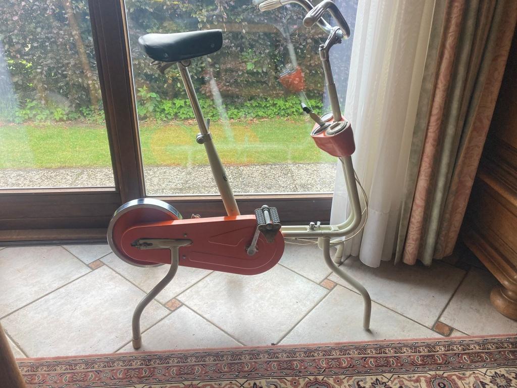 Vintage hometrainer – degelijk & nog perfect werkend, Enlèvement, Vélo d'appartement