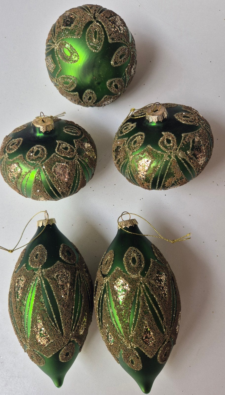 Luxe Goodwill kerstballen groen, Ophalen