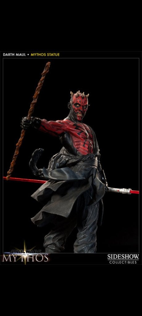 Sideshow Mythos Darth Maul, Enlèvement ou Envoi, Comme neuf, Humain