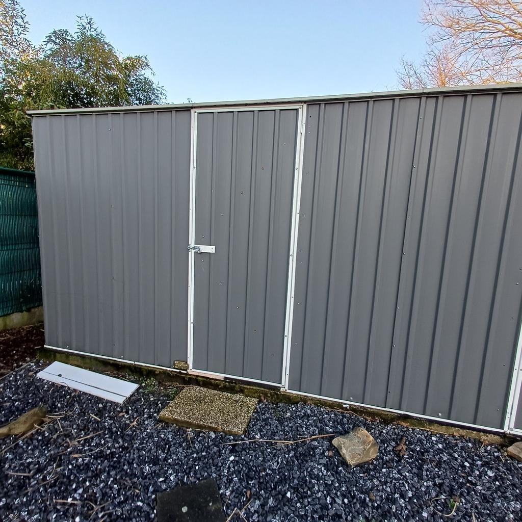 Licht groen metalen Werkplaats, Tuin en Terras, Ophalen