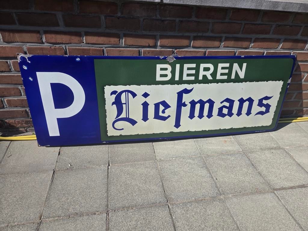 PLANCHE ÉMAILLÉE LIEFMANS, Collections, Enlèvement ou Envoi