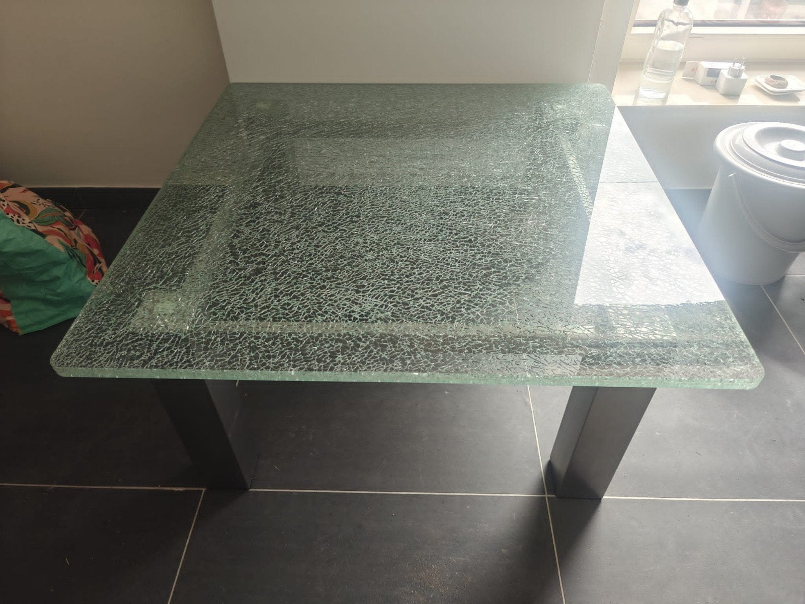 Glazen salontafel, Maison & Meubles, Tables | Tables de salon, Verre, Enlèvement