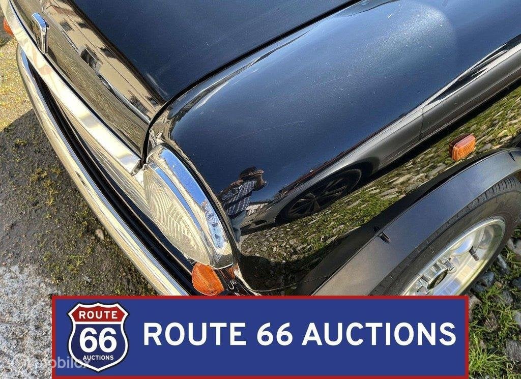 Rover Mini Mayfair | 1989 | Route 66 Auctions, Auto's, Rover, Zwart, Bedrijf, Handgeschakeld