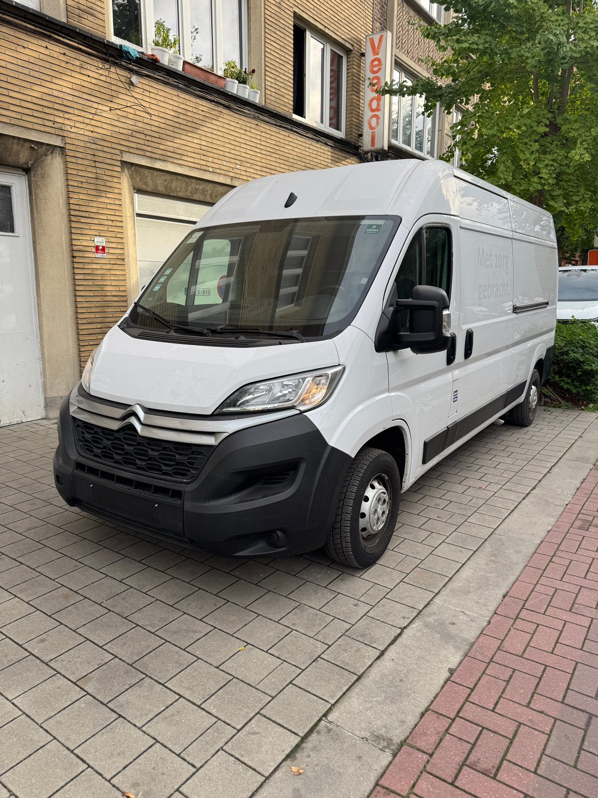 Citroen Jumper L3H2 avec lift 32.000km 2021 prix htva, Achat, Entreprise, Entretenue par le concessionnaire, Noir