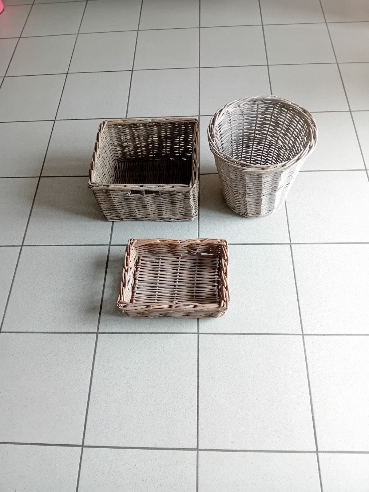 3 panier pour 5 euros 3 panier osier, Maison & Meubles, Enlèvement ou Envoi