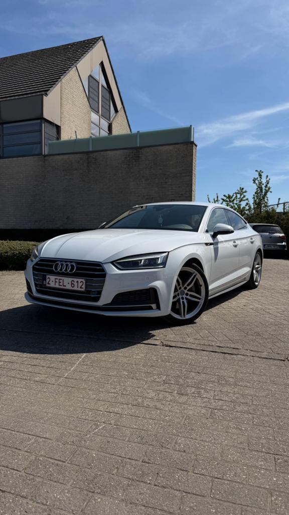 Audi A5 45 TFSI S-line – 252 pk – Topstaat, Cuir, Achat, Euro 6, Entreprise