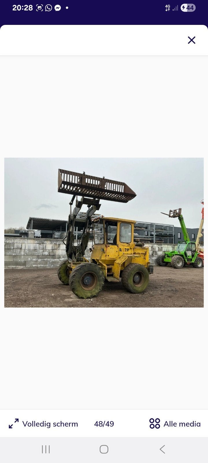 Ahlmann AS7B, Zakelijke goederen, Landbouw | Werktuigen, Ophalen of Verzenden