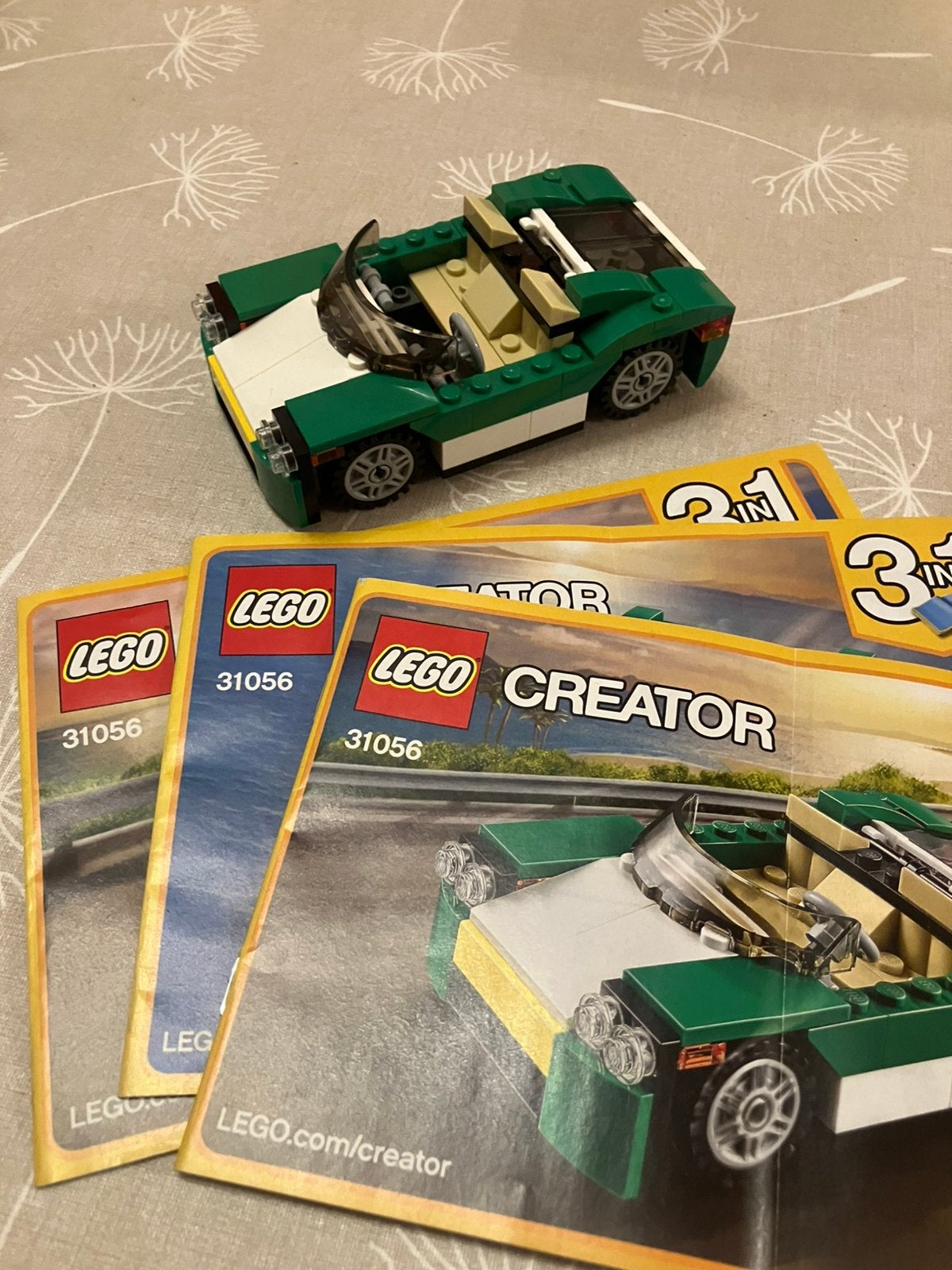 Lego creator 31056 3 in 1 green cruiser, Kinderen en Baby's, Speelgoed | Duplo en Lego, Ophalen, Zo goed als nieuw, Lego, Creator