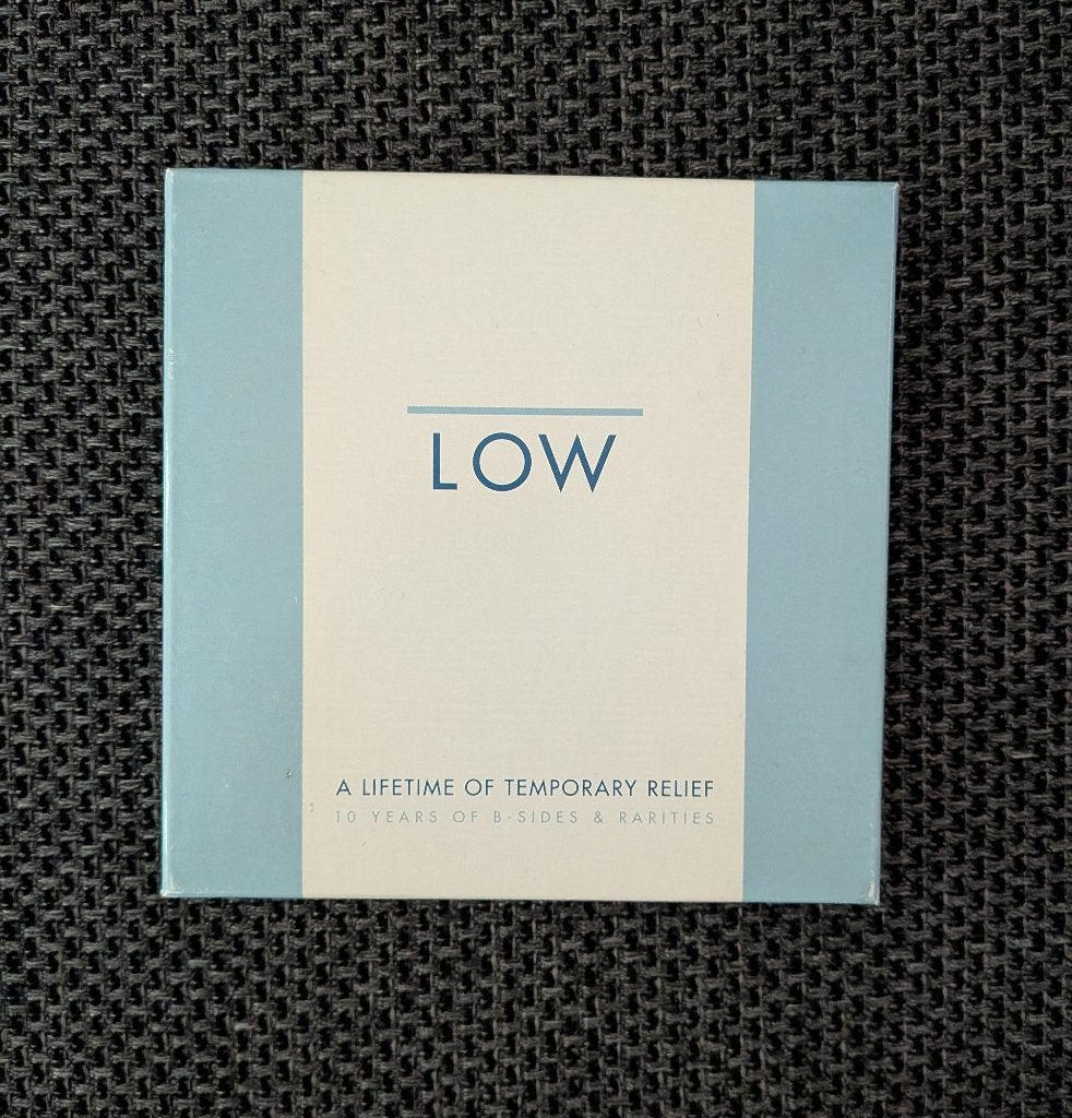 3xCD + DVD: Low: A lifetime of temp relief, B-side & raritie, Boxset, Ophalen of Verzenden, Zo goed als nieuw, Indie Rock