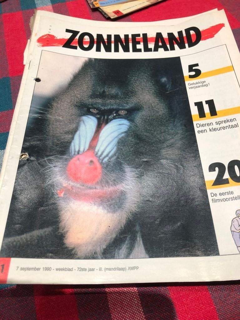 Zonneland jaargang 72 - strip de ogen van Kukulkan, Boeken, Ophalen of Verzenden
