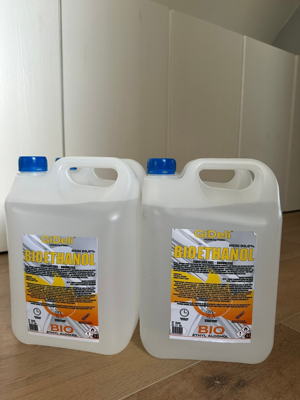 20L bio-ethanol, Ophalen, Nieuw