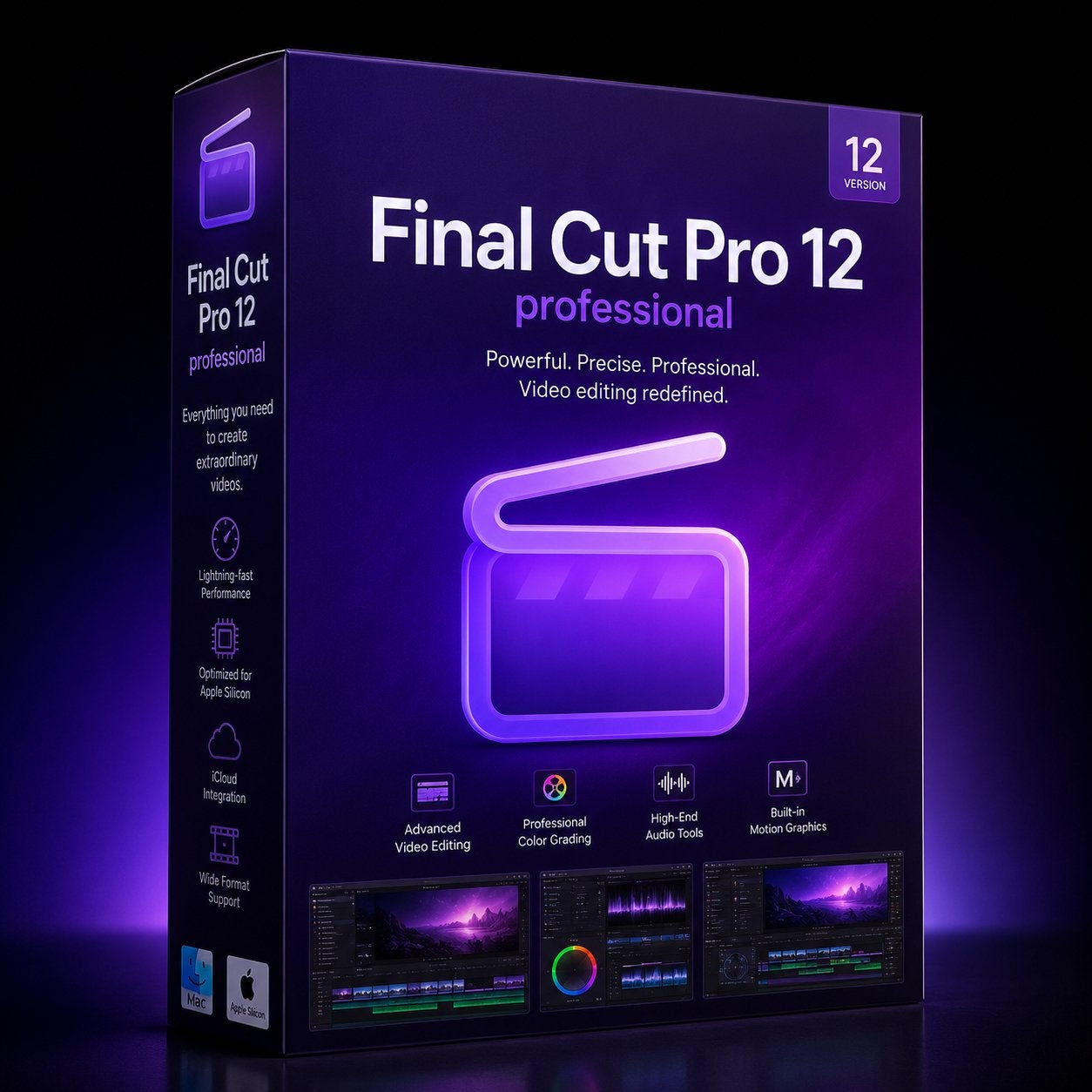 Final cut Pro 12.2  (levenslange versie), Computers en Software, Ophalen of Verzenden, Zo goed als nieuw