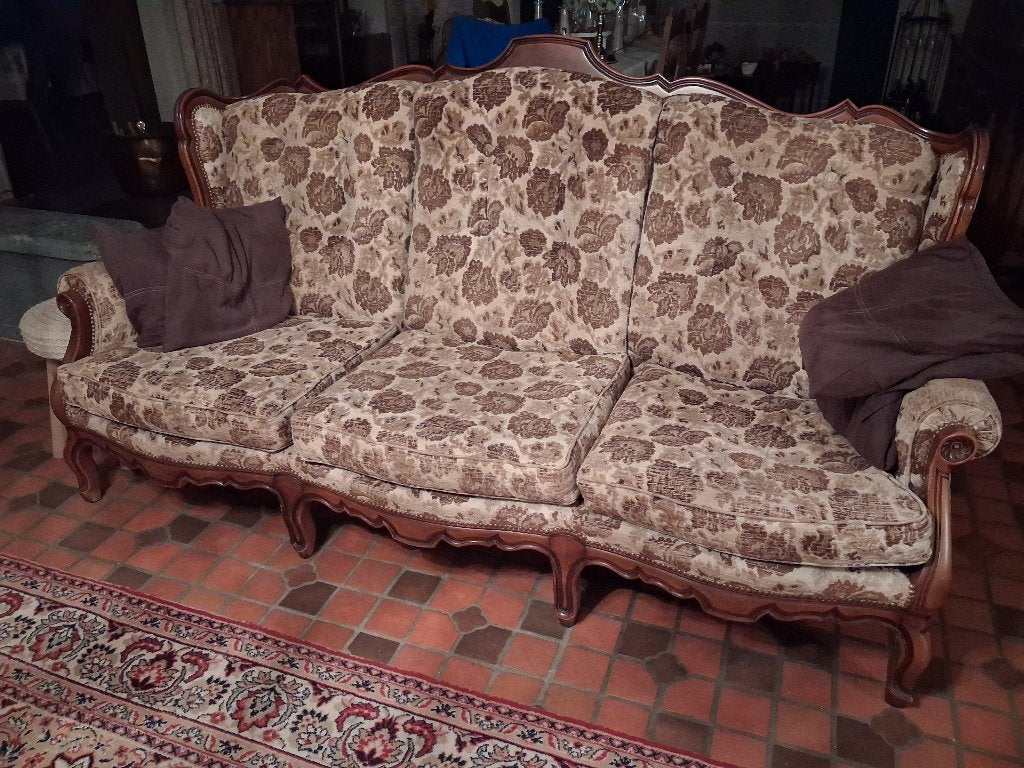 Vintage zetels in goede staat, Ophalen