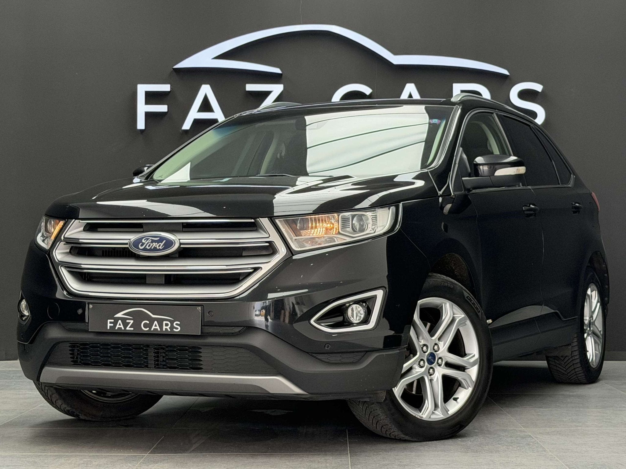 Ford Edge 2.0 TDCi AWD Titanium * 1ER PROP + CUIR + TVA *, Auto's, Ford, 4 cilinders, 149 g/km, Zwart, Bedrijf