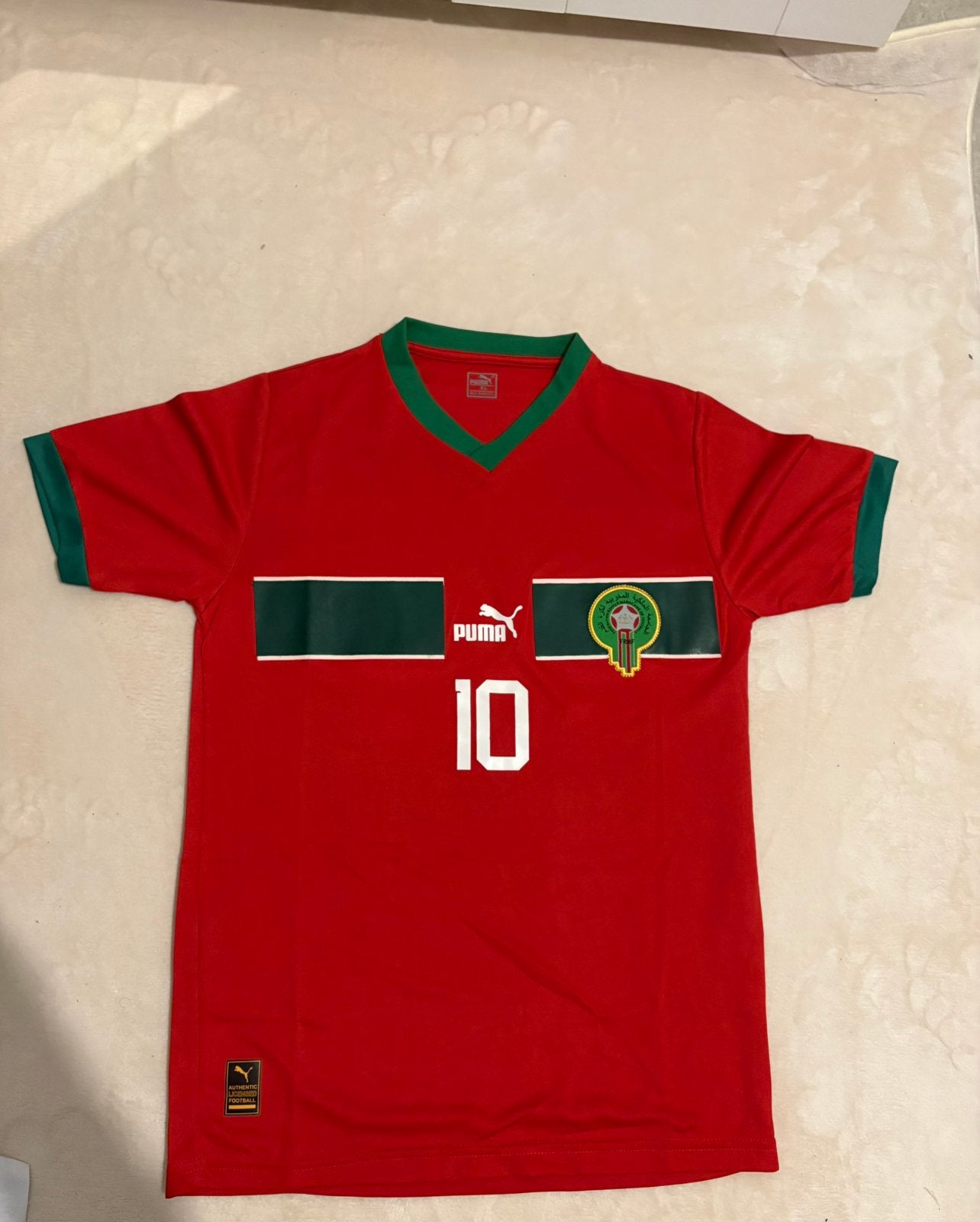 Maillot neuf du Maroc | Taille S, Sports & Fitness, Football, Taille S, Enlèvement, Neuf, Maillot
